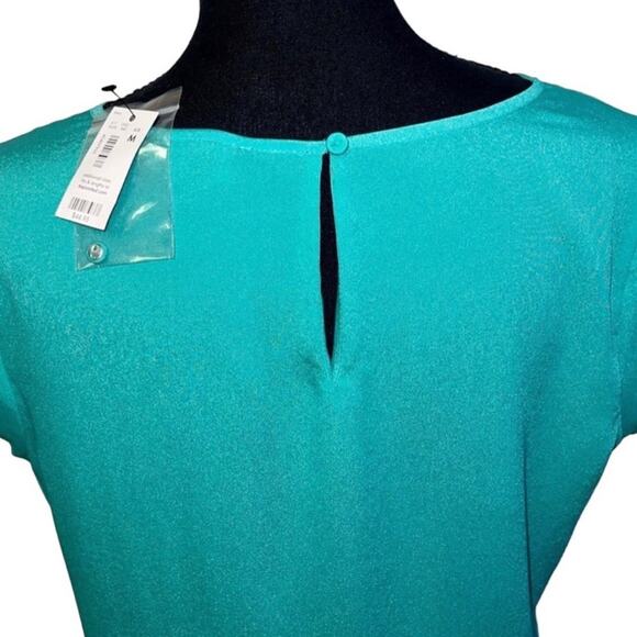 NWT! The Limited Green Blouse - Size Medium - Picture 4 of 6